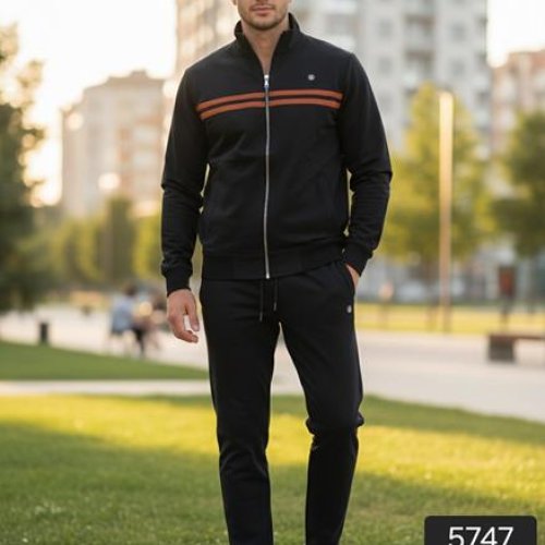 Костюм спорт Moranny (S-2XL) 5747 black (деми) Moranny 5747 black