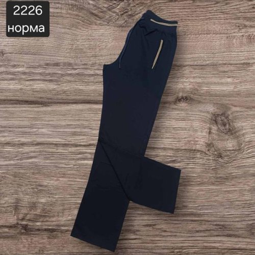 Штаны спорт Moranny (S-2XL) 2226 navy (деми) Moranny 2226 navy