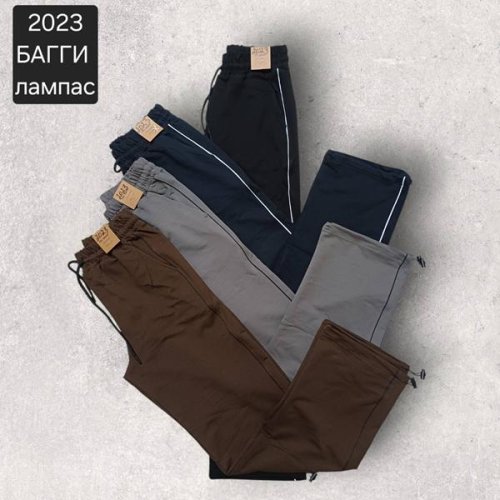 Штаны спорт Moranny (S-2XL) 2023 grey (деми) Moranny 2023 grey
