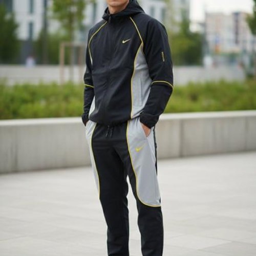 Костюм спорт Moranny (S-2XL) MR537 black (деми) Moranny MR537 black