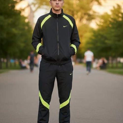 Костюм спорт Moranny (S-2XL) MR540 black (деми) Moranny MR540 black