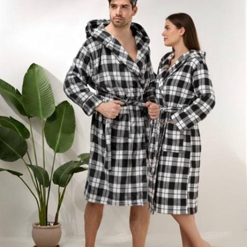 Халат BAT (46-60) 1120-1 black (деми) BAT 1120-1 black