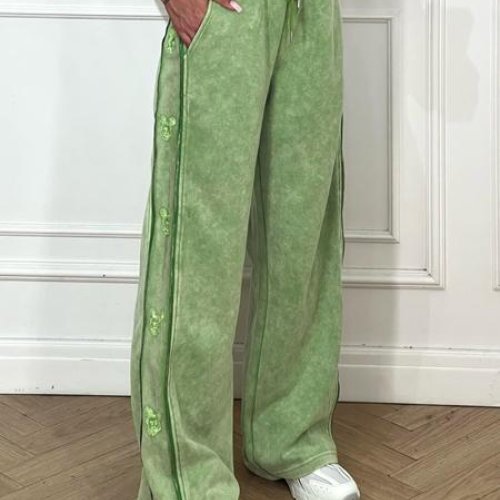 Штаны спорт Met&March (S-L) 89008 green (деми) Met&March 89008 green