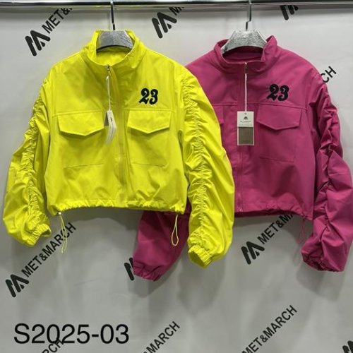 Ветровка Met&March (one size) S2025-03 pink (деми) Met&March S2025-03 pink