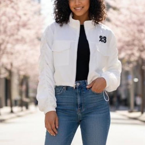 Ветровка Met&March (one size) S2025-03 white (деми) Met&March S2025-03 white