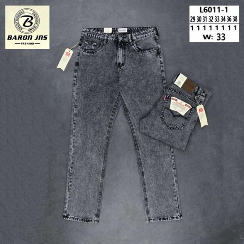 Джинсы God Baron (29-38) L6011-1 grey (деми) God Baron L6011-1 grey