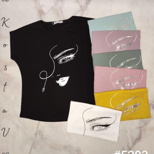 Футболка Kosta (46-50) 5203 mix (лето) Kosta 5203 mix