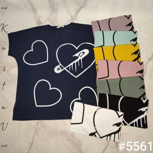 Футболка Kosta (54-60) 5561 mix (лето) Kosta 5561 mix