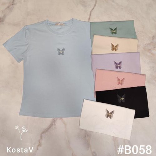 Футболка Kosta (46-48) B058 mix (лето) Kosta B058 mix