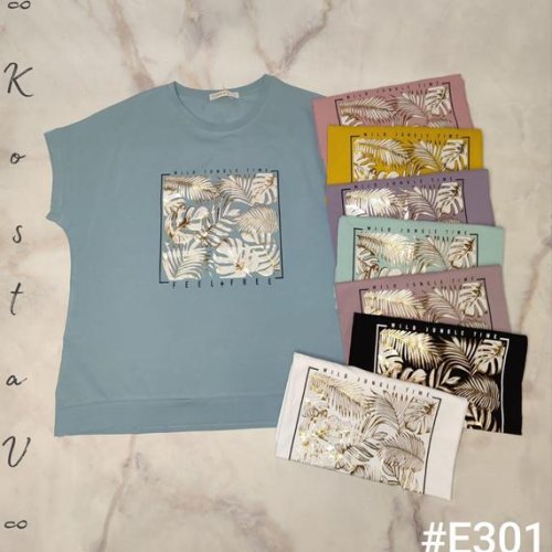 Футболка Kosta (50-54) E301 mix (лето) Kosta E301 mix