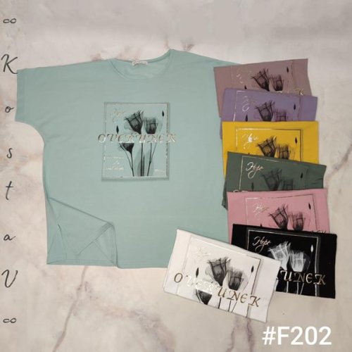 Футболка Kosta (54-60) F202 mix (лето) Kosta F202 mix