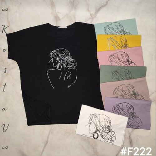 Футболка Kosta (54-60) F222 mix (лето) Kosta F222 mix