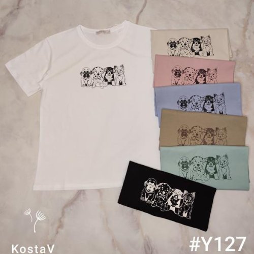 Футболка Kosta (46-50) Y127 mix (лето) Kosta Y127 mix