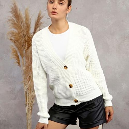 Кардиган LiZa Brend (42-46) 009 white (деми) LiZa Brend 009 white