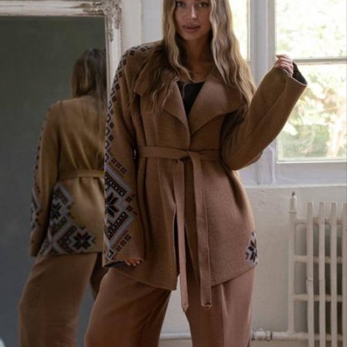 Кардиган LiZa Brend (44-50) 1104 beige (деми) LiZa Brend 1104 beige