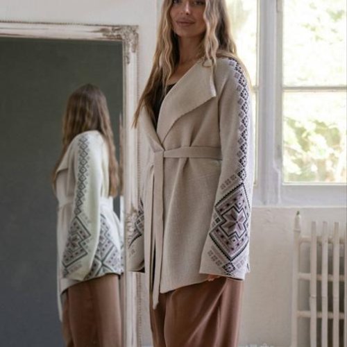 Кардиган LiZa Brend (44-50) 1104 l.grey (деми) LiZa Brend 1104 l.grey