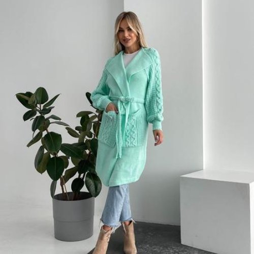 Кардиган LiZa Brend (42-52) 1105 mint (деми) LiZa Brend 1105 mint