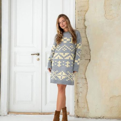 Туника LiZa Brend (44-54) 1110 grey (зима) LiZa Brend 1110 grey