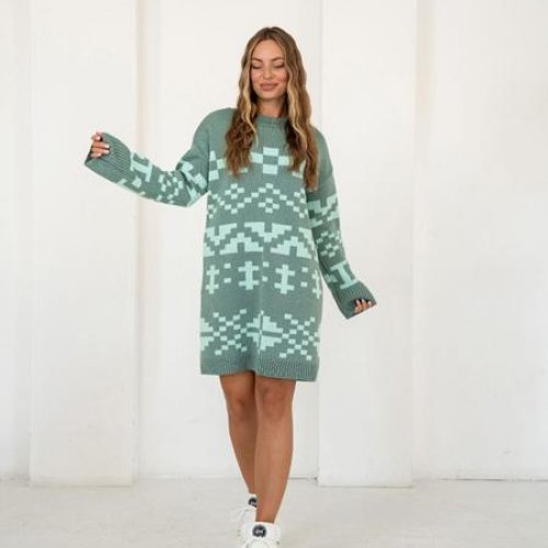 Туника LiZa Brend (44-54) 1110 mint (зима) LiZa Brend 1110 mint