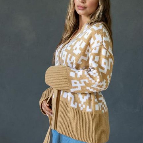 Кардиган LiZa Brend (42-50) 1111 beige (деми) LiZa Brend 1111 beige