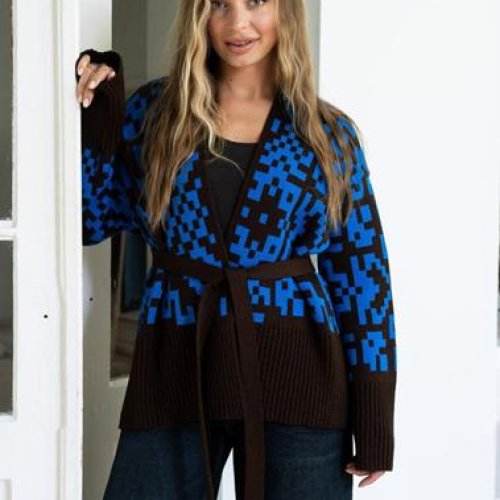 Кардиган LiZa Brend (42-50) 1111 brown (деми) LiZa Brend 1111 brown