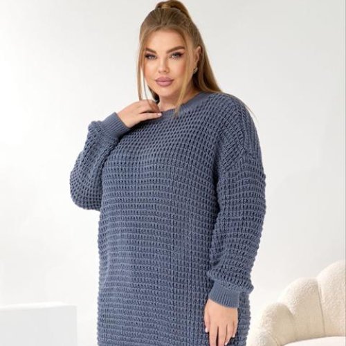 Свитер LiZa Brend (46-60) 1115 grey (зима) LiZa Brend 1115 grey