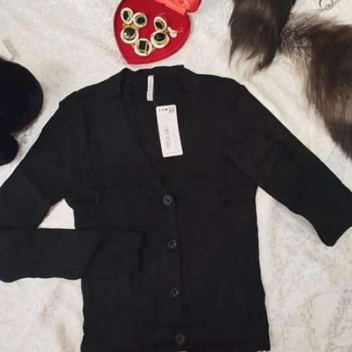 Кардиган LiZa Brend (42-46) 3135 black (деми) LiZa Brend 3135 black