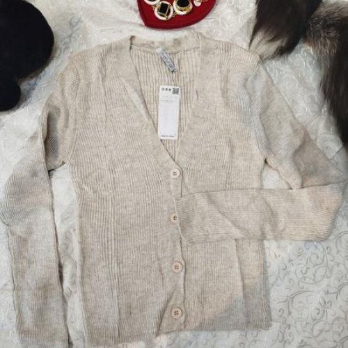 Кардиган LiZa Brend (42-46) 3135 l.beige (деми) LiZa Brend 3135 l.beige