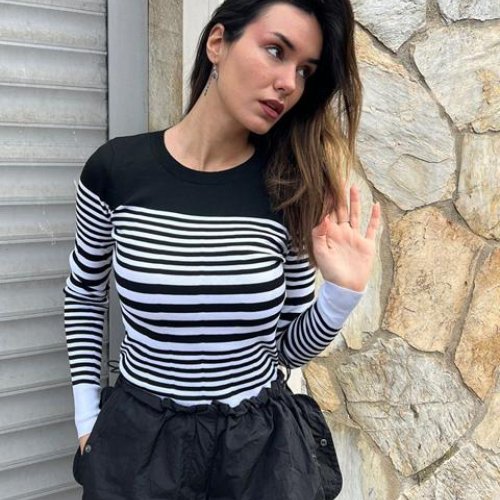 Свитер LiZa Brend (42-46) 5831 black (деми) LiZa Brend 5831 black