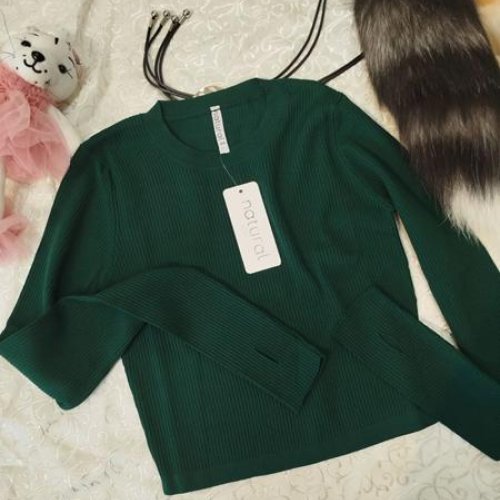 Топ LiZa Brend (46-50) 6548 green (деми) LiZa Brend 6548 green