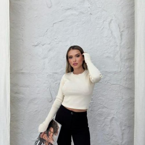 Топ LiZa Brend (46-50) 6548 white (деми) LiZa Brend 6548 white