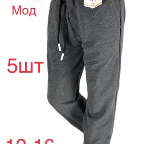 Штаны спорт Надийка (12-16) ND611-3127 grey (деми) Надийка ND611-3127 grey