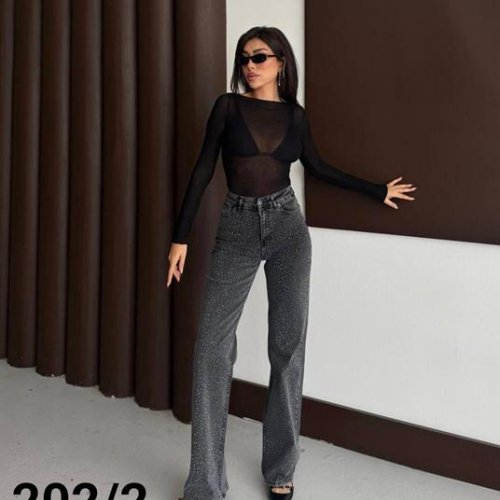 Джинсы Jeans Style (26-31) 202-2 d.grey (деми) Jeans Style 202-2 d.grey