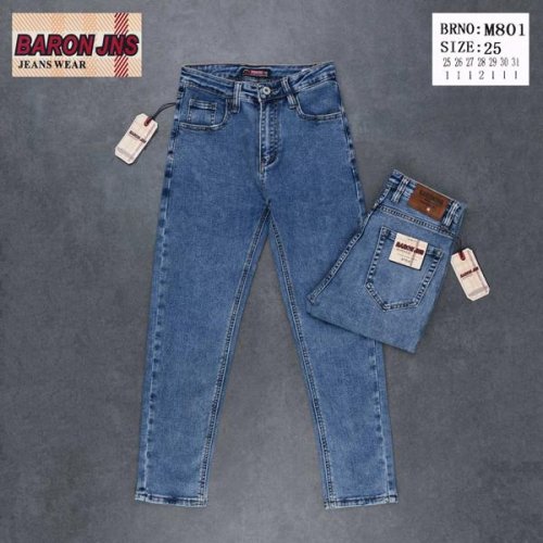 Джинсы Baron Jeans (25-30) M801 blue (деми) Baron Jeans M801 blue