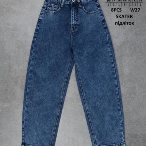 Джинсы Baron Jeans (25-30) M805 blue (деми) Baron Jeans M805 blue