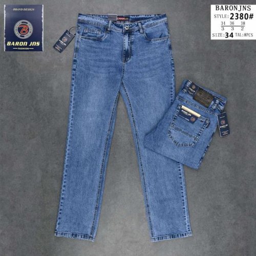 Джинсы Baron Jeans (34-38) 2380 blue (деми) Baron Jeans 2380 blue
