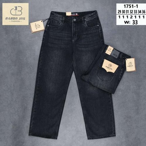 Джинсы Baron Jeans (29-36) 1751-1 black (деми) Baron Jeans 1751-1 black