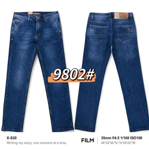 Джинсы Baron Jeans (32-38) 9802 navy (деми) Baron Jeans 9802 navy