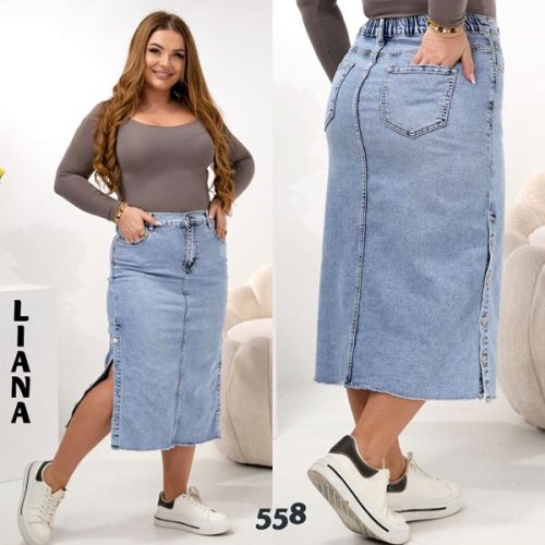 Юбка Beki (32-42) 558 l.blue (лето) Beki 558 l.blue