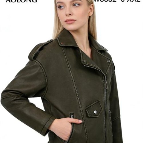 Куртка Immei (S-2XL) W6602 khaki (деми) Immei W6602 khaki