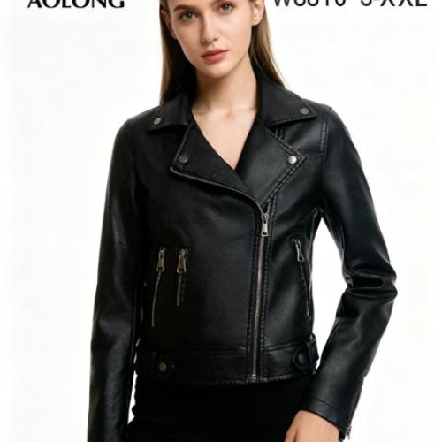 Куртка Immei (S-2XL) W6810 black (деми) Immei W6810 black