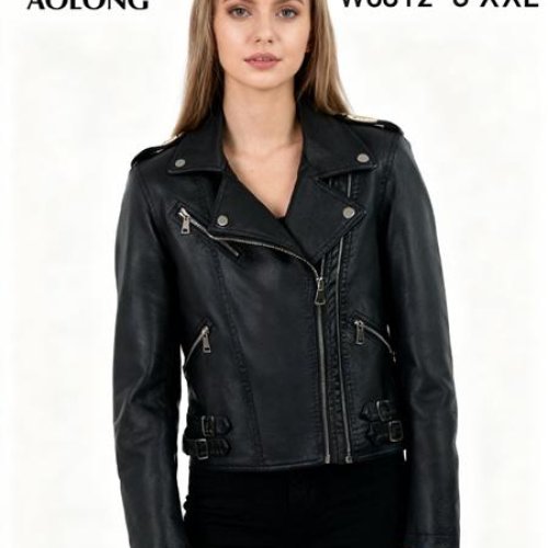 Куртка Immei (S-2XL) W6812 black (деми) Immei W6812 black