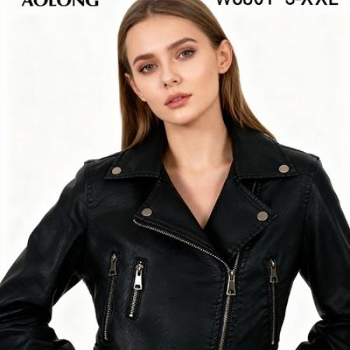 Куртка Immei (S-2XL) W6801 black (деми) Immei W6801 black