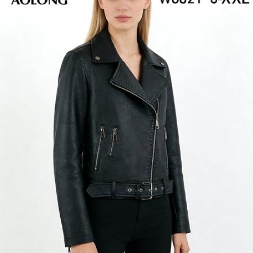 Куртка Immei (S-2XL) W6821 black (деми) Immei W6821 black