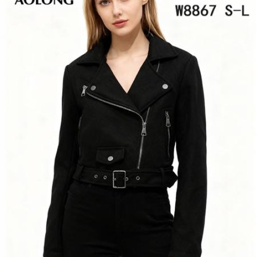 Куртка Immei (S-L) W8867 black (деми) Immei W8867 black