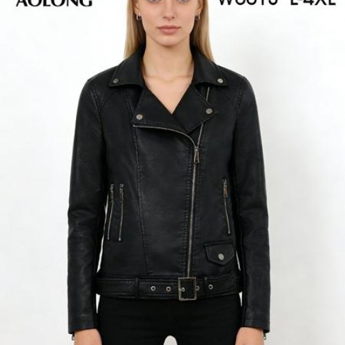 Куртка Immei (L-4XL) W6613 black (деми) Immei W6613 black