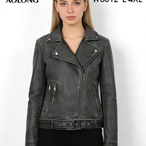 Куртка Immei (L-4XL) W6612 grey (деми) Immei W6612 grey