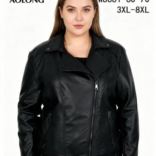 Куртка Immei (60-70) W8881 black (деми) Immei W8881 black