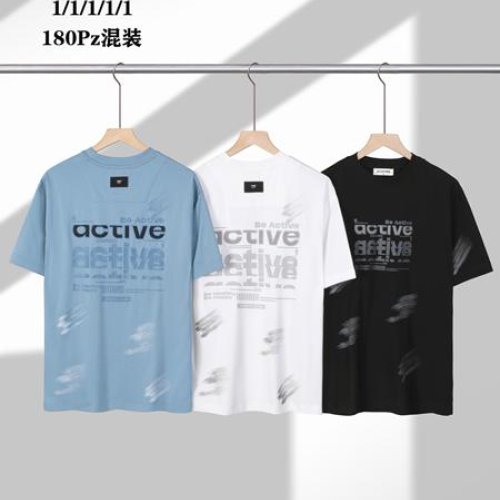 Футболка LiOpt (S-2XL) 1661J l.blue (лето) LiOpt 1661J l.blue