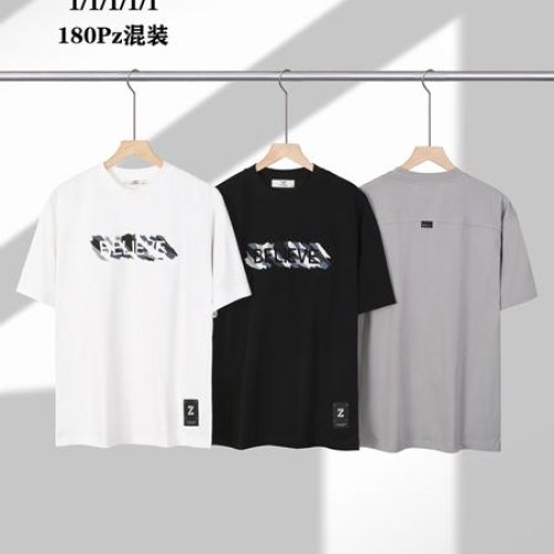 Футболка LiOpt (S-2XL) Z1786 black (лето) LiOpt Z1786 black